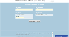 Desktop Screenshot of change-of-address-online.com