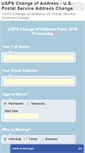 Mobile Screenshot of change-of-address-online.com